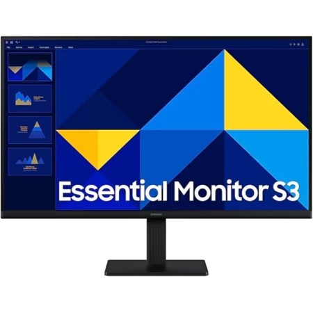 Monitor Profesional Samsung Essential Monitor S3 S27D304GAU/ 27″/ Full HD/ Negro