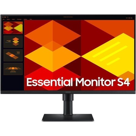Monitor Profesional Samsung Essential Monitor S4 S27D400GAU/ 27″/ Full HD/ Regulable en altura/ Negro