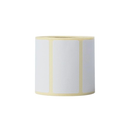 Pack 12 rollos etiquetas brother 51x26mm 60mm diametro 5bde1j026051060 500 etiquetas rollo