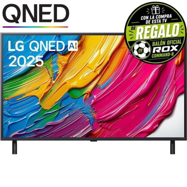 Televisor LG QNED AI QNED80 43QNED80A6A 43″/ Ultra HD 4K/ Smart TV/ WiFi