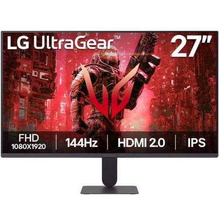 Monitor Gaming LG UltraGear G4 27G411A-B 27″/ Full HD/ 1ms/ 144Hz/ IPS/ Negro