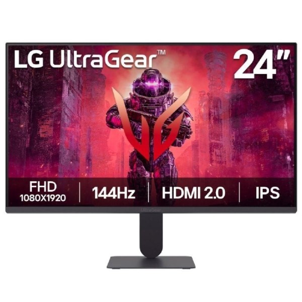 Monitor Gaming LG UltraGear 24G411A-B 23.7″/ Full HD/ 1ms/ 144Hz/ IPS/ Negro