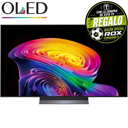 Televisor LG OLED evo AI C6 OLED55C66LB 55″/ Ultra HD 4K/ Smart TV/ WiFi
