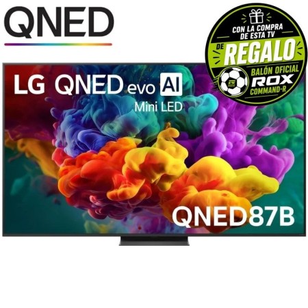 Televisor LG QNED evo AI QNED87 Mini LED 75QNED87B6A 75″/ Ultra HD 4K/ Smart TV/ WiFi