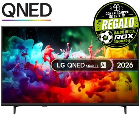 Televisor LG QNED evo AI QNED72 Mini LED 43QNED72B6B 43″/ Ultra HD 4K/ Smart TV/ WiFi