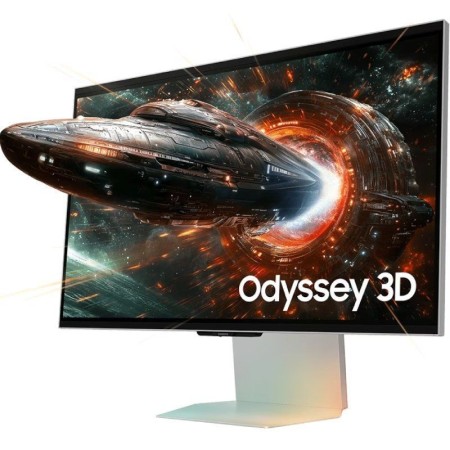 Monitor Gaming Samsung Odyssey 3D G90XF S27FG900XU 27″/ 4K/ 1ms/ 165Hz/ 3D/ Multimedia/ Regulable en altura/ Plata