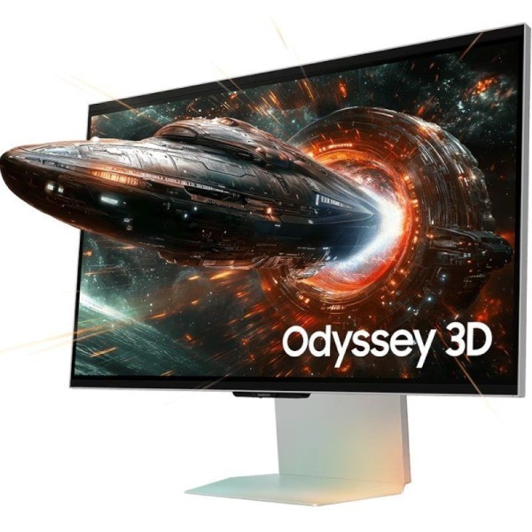 Monitor Gaming Samsung Odyssey 3D G90XF S27FG900XU 27″/ 4K/ 1ms/ 165Hz/ 3D/ Multimedia/ Regulable en altura/ Plata