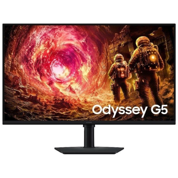 Monitor Gaming Samsung Odyssey G5 S32FG502EU 32″/ QHD/ 1ms/ 180Hz/ IPS/ Regulable en altura/ Negro