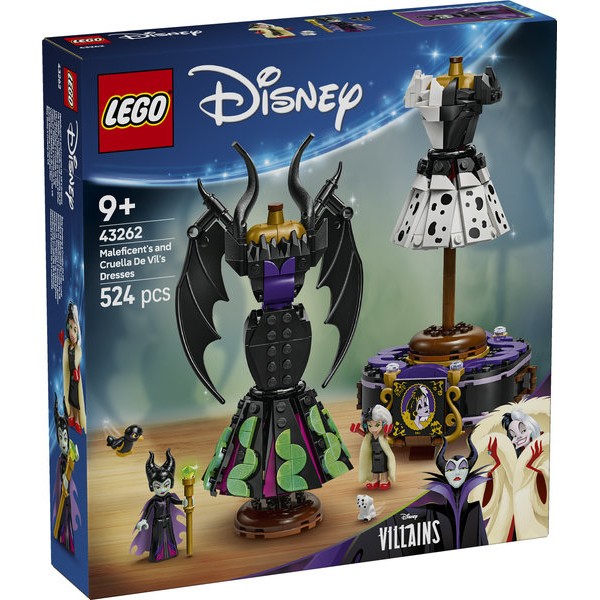 Lego disney trajes de maléfica y cruella