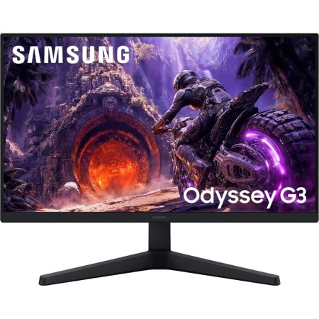 Monitor Gaming Samsung Odyssey G3 S24HG302EU 24″/ Full HD/ 1ms/ 200Hz/ VA/ Regulable en altura/ Negro