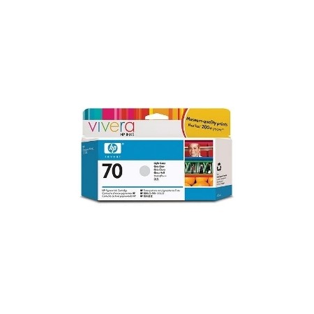 Cartucho tinta hp 70 c9451a gris claro 130ml z2100 - z3100 - z3200