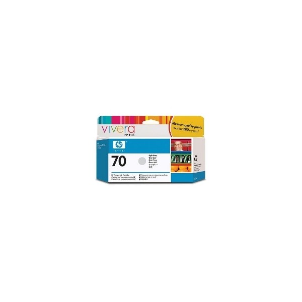 Cartucho tinta hp 70 c9451a gris claro 130ml z2100 - z3100 - z3200