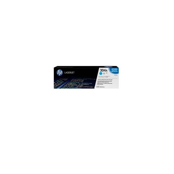 Toner hp 304a cc531a cian 2800 página cm2320 - cp2025