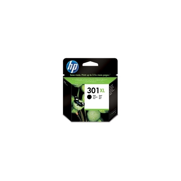 Cartucho tinta hp 301xl ch563ee negro 8ml 1050 - c5324 - c5370 - c5380 - c5388 - c6340 - d5460 - d5463