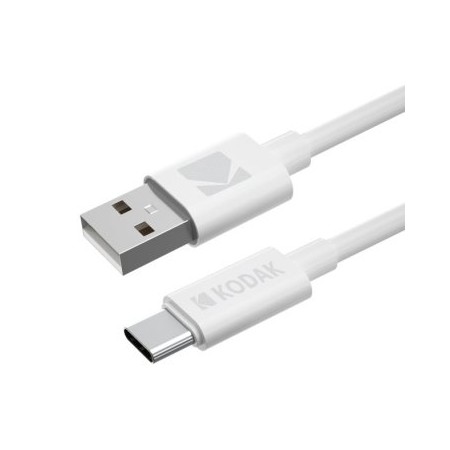 CABLE USB-A A USB-C 1M KODAK 30425965 COLOR BLANCO