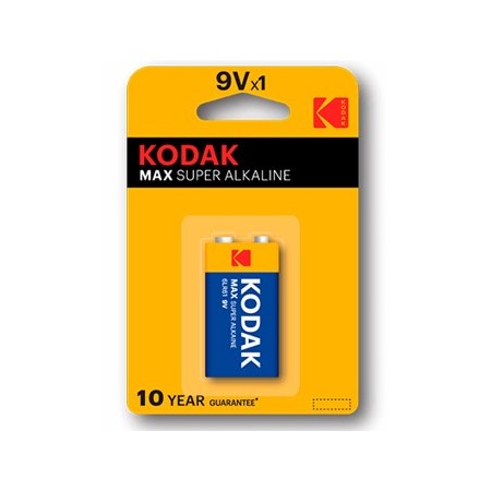 Blister pilas kodak alcalina max 6lr61 9v