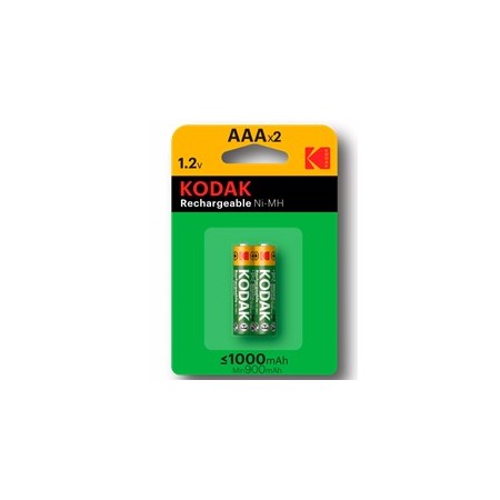 Blister pilas kodak recargables ni - mh aaa lr3 1000 mah - blister 2 pilas
