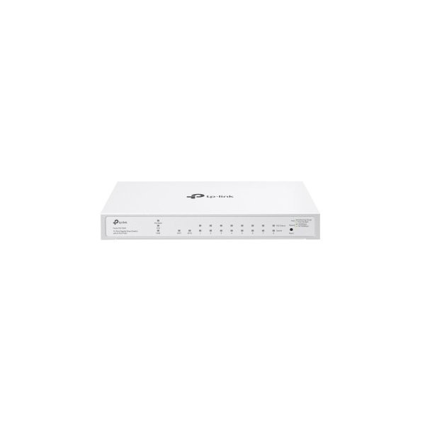 SWITCH SEMIGESTIONABLE TP-LINK FESTA FS310G 8xRJ45 Gb 2xSFP Gb CARCASA METALICA PoE 61W VLAN