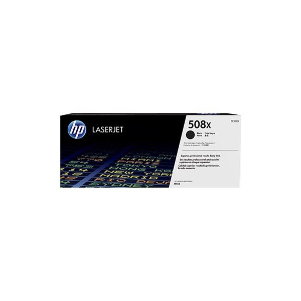 Toner hp 508x cf360x negro m577 alto rendimiento