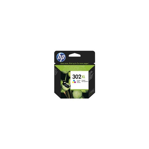 Cartucho tinta hp f6u67ae color nº 302xl deskjet 1010 - 2130 - 45020