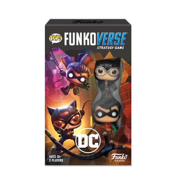 Juego de mesa funkoverse dc edición 101 robin catwoman