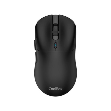 Mouse raton coolbox w03 ultraligero negro 10000 dpi gaming inalambrico rf