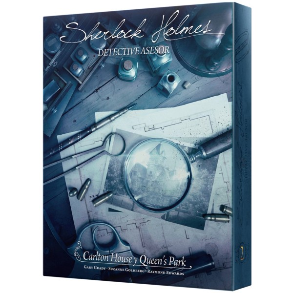 Juego de mesa sherlock holmes: carlton house & queens park pegi 12