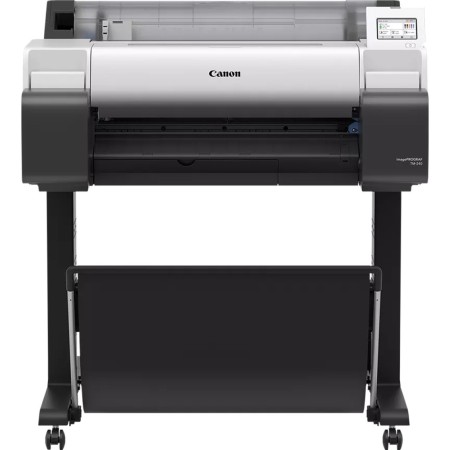 Kit plotter canon tm - 240 + pedestal sd - 24 a1 24 pulgadas - 2400ppp - usb - red - wifi - diseño cad - tinta 5 colores - tacti