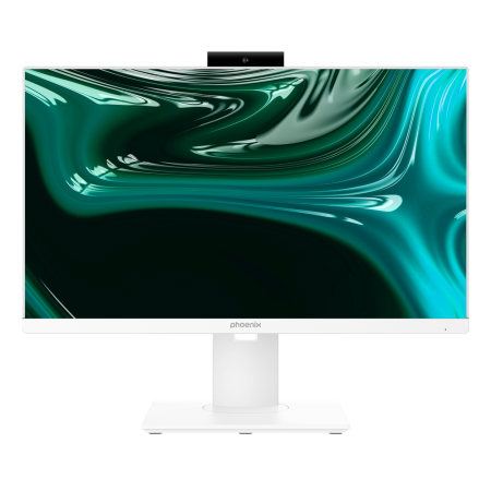 Ordenador pc all in one aio phoenix unity 23.8 pulgadas fhd ajustable altura y rotativo - web cam - intel i5 14400 - 16 gb ddr5 