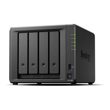 Servidor nas synology disk station ds925+ 4gb 4 bahias gigabit ethernet + 4hd 4tb