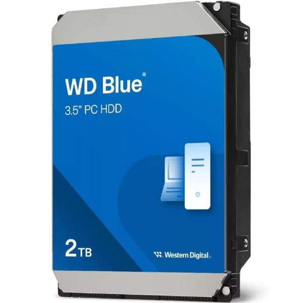Disco Duro Western Digital WD Blue PC Desktop 2TB/ 3.5″/ SATA III/ 64MB