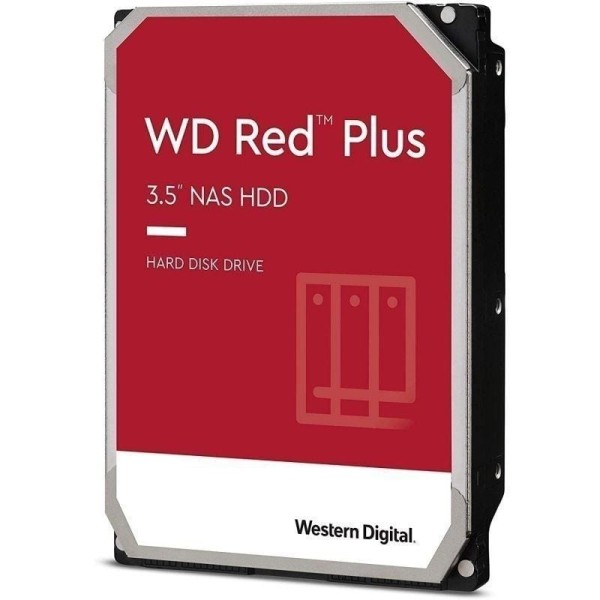 Disco Duro Western Digital WD Red Plus NAS 4TB/ 3.5″/ SATA III/ 256MB