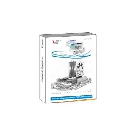 Software gestion v3+ tpv + sat+ rma industrial 1 usuario licencia electro perpetua incluye 1 año matenimiento