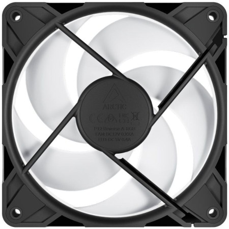 Ventilador Arctic P12 Pro Reverse A-RGB/ 12cm/ Negro