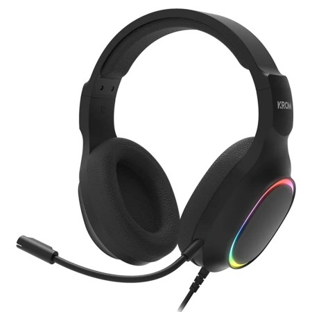 Pack Gaming Krom Kenta/ Teclado RGB + Ratón + Alfombrilla + Auriculares