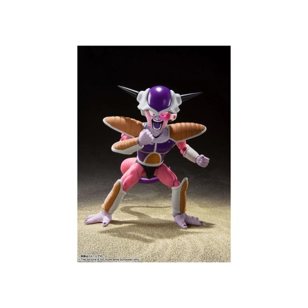 Frieza first form & frieza pod set fig. 11 cm dragon ball z sh figuarts re - run