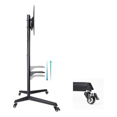 Tooq FS1170M-B Soporte suelo ruedas Ramsés 37″-70″
