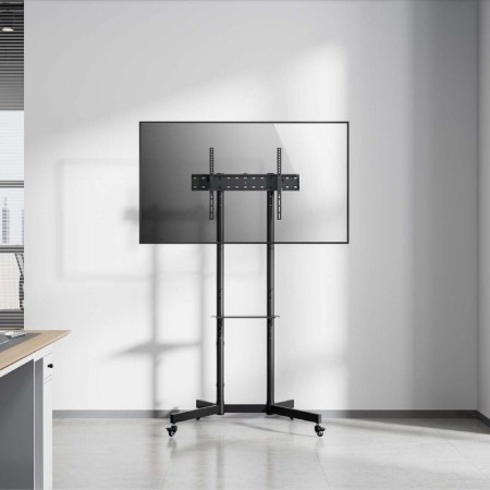 Soporte de Suelo Inclinable con Ruedas Aisens FT70TE-333 para TV 37″-70″/ hasta 45kg