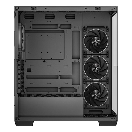 Caja ordenador gaming atx deepcool cg580v2 cristal templado negro