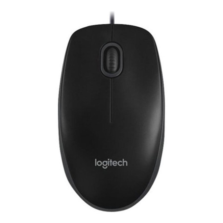 Logitech B100 Ratón Negro OEM