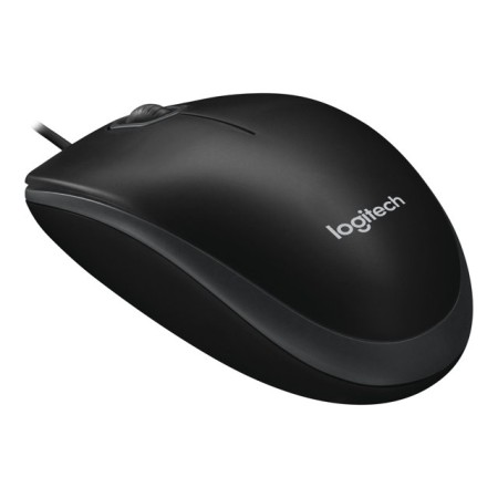 Logitech B100 Ratón Negro OEM