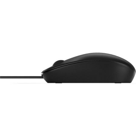 Ratón HP 125/ Hasta 1200 DPI/ Negro/ Formato Bulk
