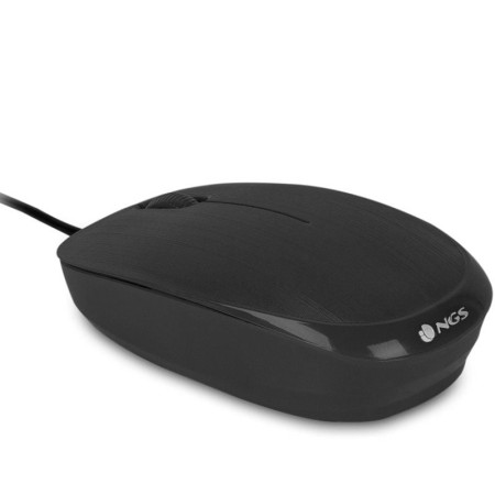 NGS Raton óptico Flame 1000 Dpi Negro
