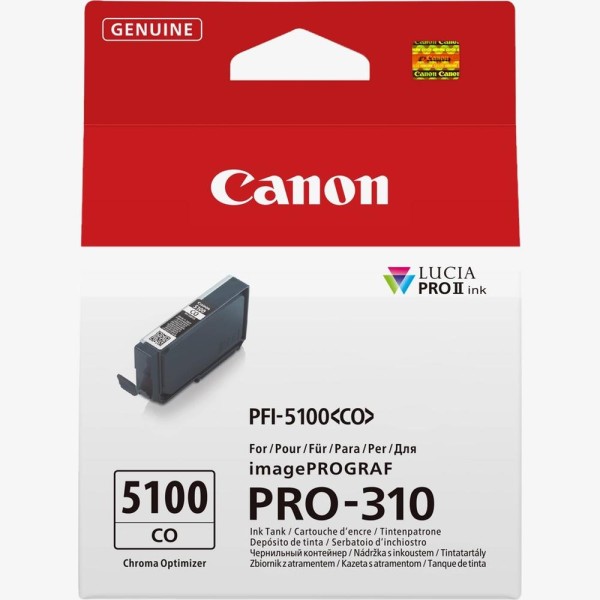 Cartucho tinta canon pfi - 5100co chroma optimizer