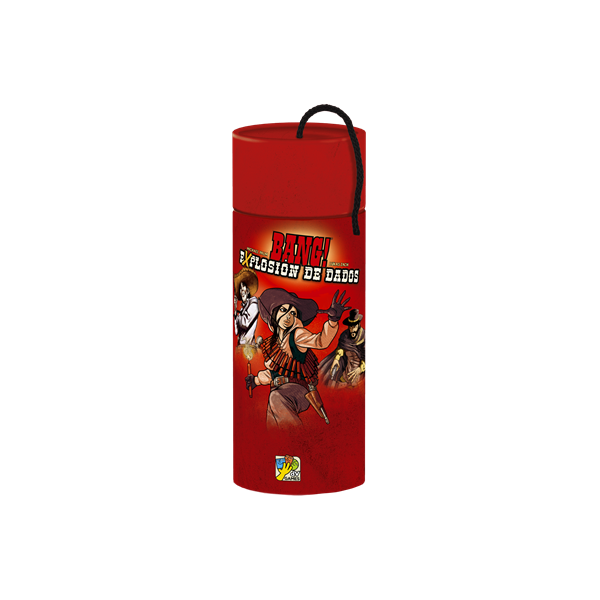 Juego de mesa bang explosion de dados