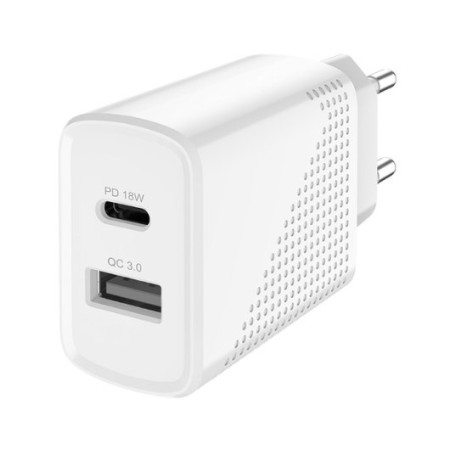 CARGADOR SAVIO LA-05 DUAL 18W USB 3.0 + CABLE