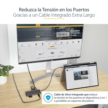 Docking station startech ubs tipo c 8 en 1