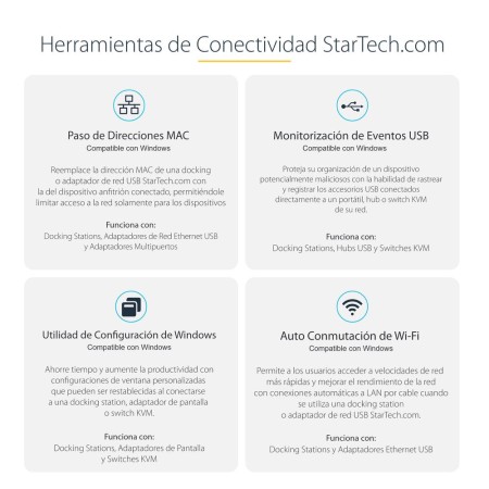 Docking station startech ubs tipo c 8 en 1