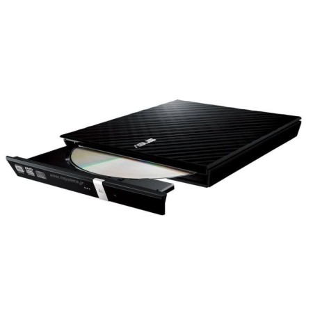 Grabadora Externa CD/DVD Asus SDRW-08D2S-U Lite/ Negra