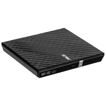 Grabadora Externa CD/DVD Asus SDRW-08D2S-U Lite/ Negra